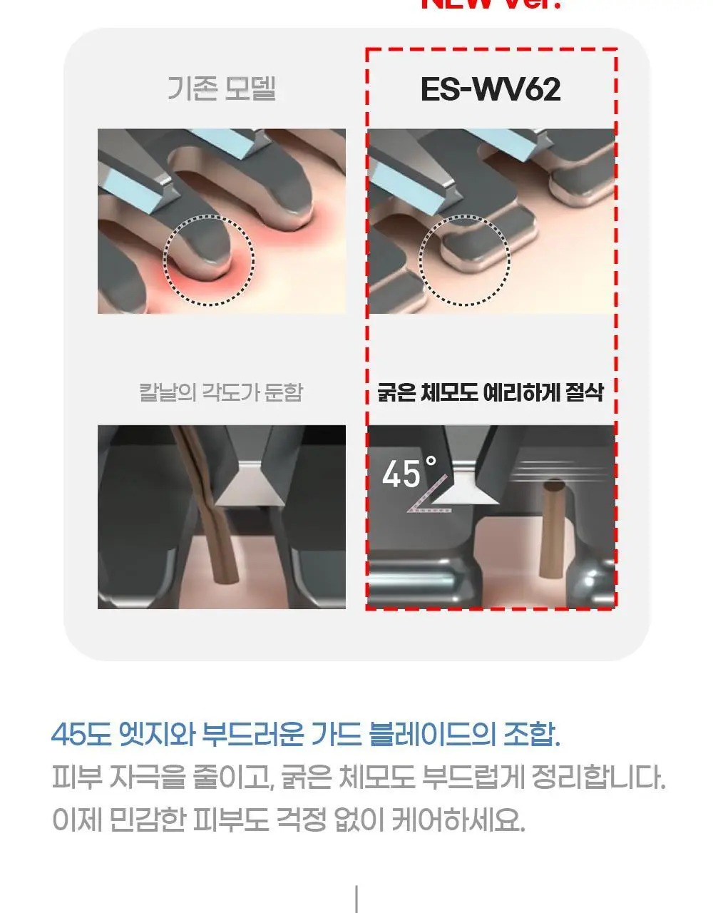 [NEW] 파나소닉 여성용 바디트리머 ES-WV62 상세페이지 17
